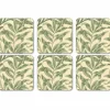 Morris & Co Willow Bough Grön Glasunderlägg 6-pack