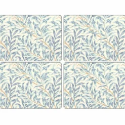 Morris & Co Willow Morris Blå Bordsunderlägg 4-pack