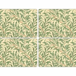 Morris & Co Willow Morris Blå Bordsunderlägg 4-pack