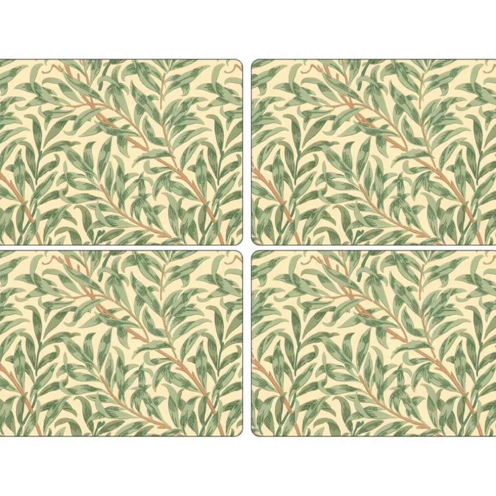 Morris & Co Willow Morris Grön Bordsunderlägg 4-pack