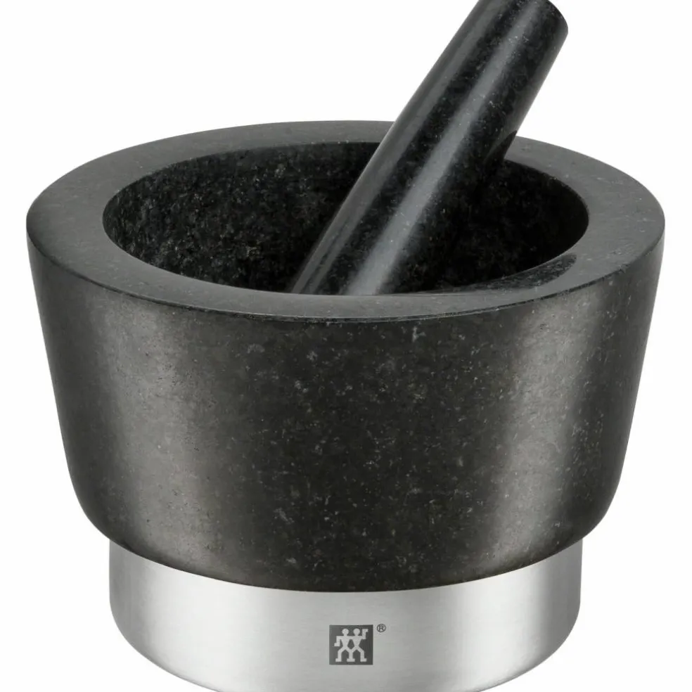 Mortel i granit och mattborstat RF.15x10 cm