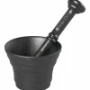 Mortel med Stöt Gjutjärn Höjd 8 cm
