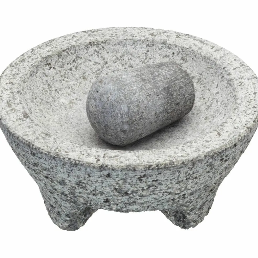 Mortel med stöt Granit