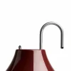 Mousqueton Portable bordslampa, red