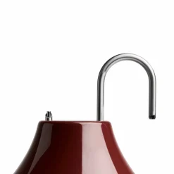 Mousqueton Portable bordslampa, red