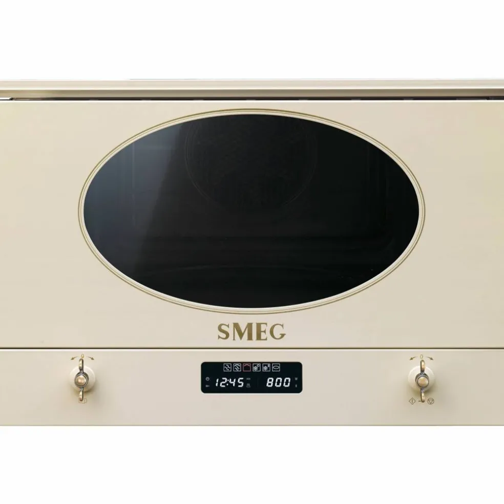 MP822PO integrerad mikrovågsugn, creme
