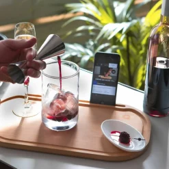 Mätglas, rostfritt stål