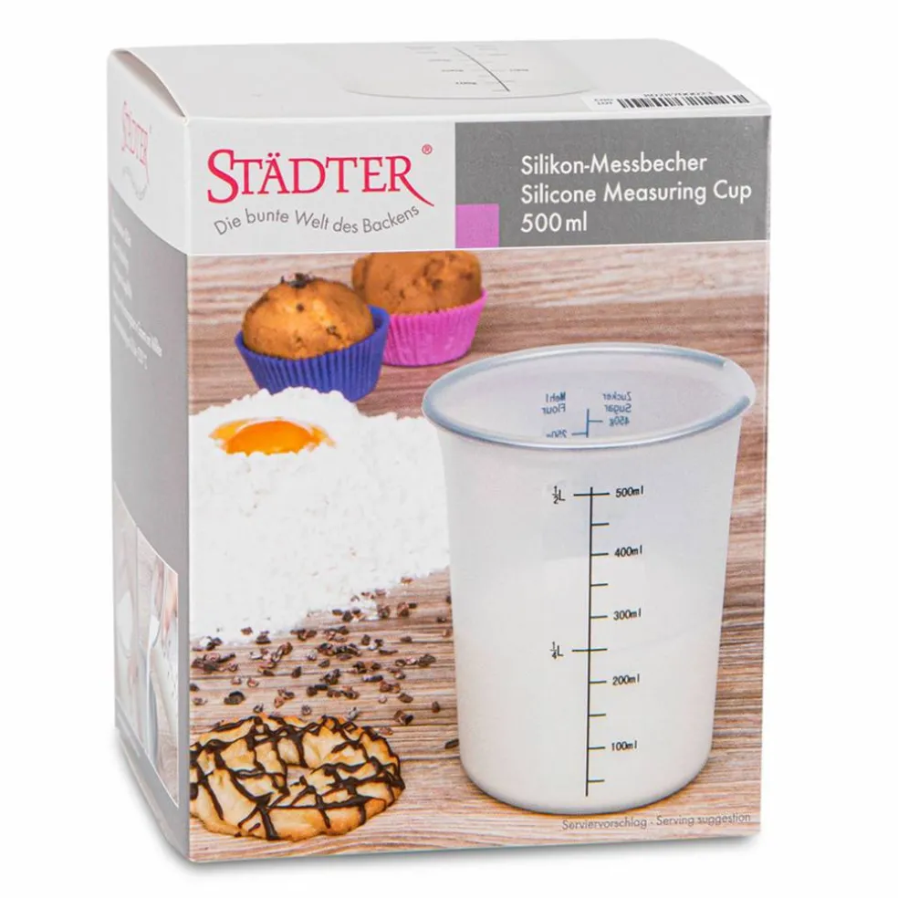 Måttbägare i silikon 250 ml