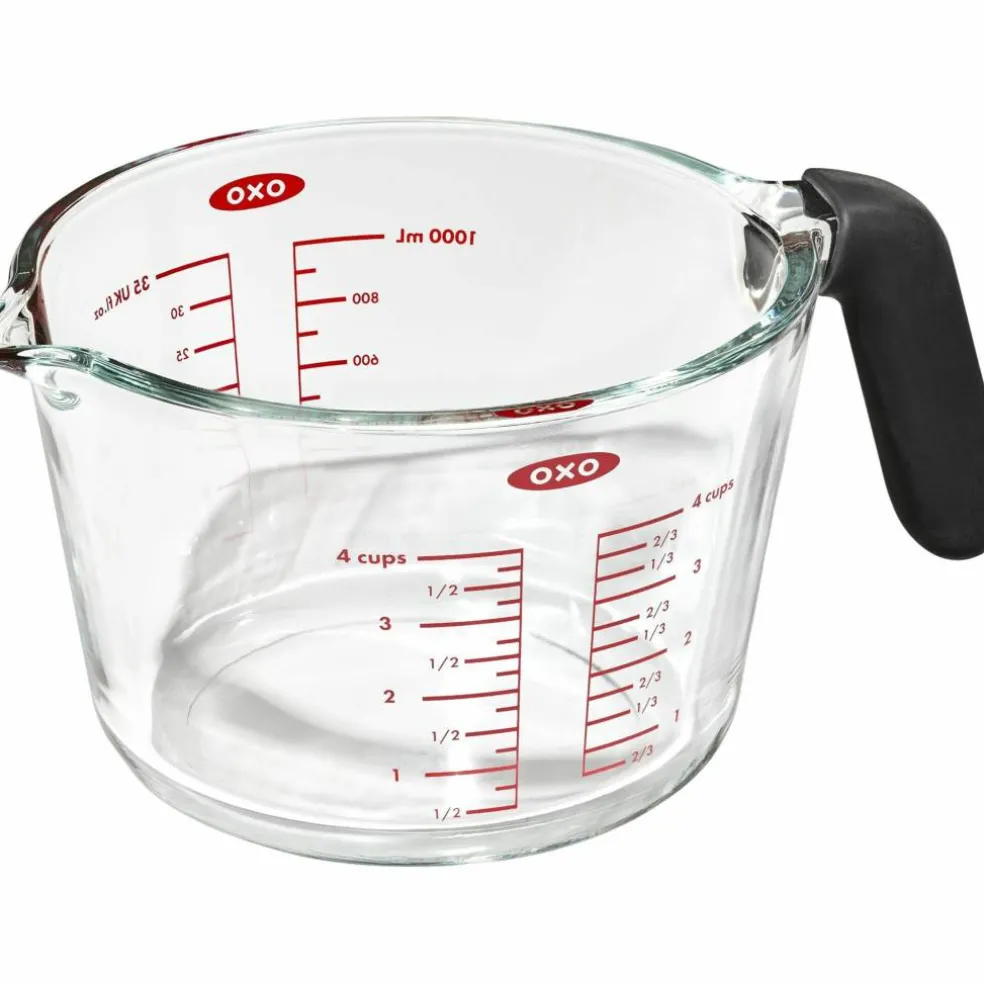 Måttbägare 1 liter, glas