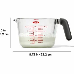 Måttbägare 1 liter, glas