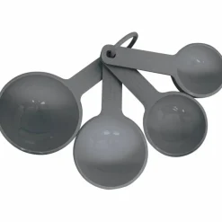Måttsats 4 delar, charcoal grey