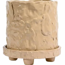 Muddy S kruka 17,5 x 18 cm, beige