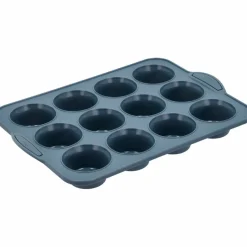 Muffinsform 12 st, 33x24x4 cm, indigo