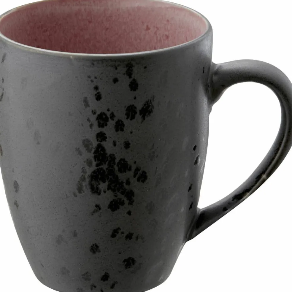Mugg 30 cl Svart Ljus 4 st