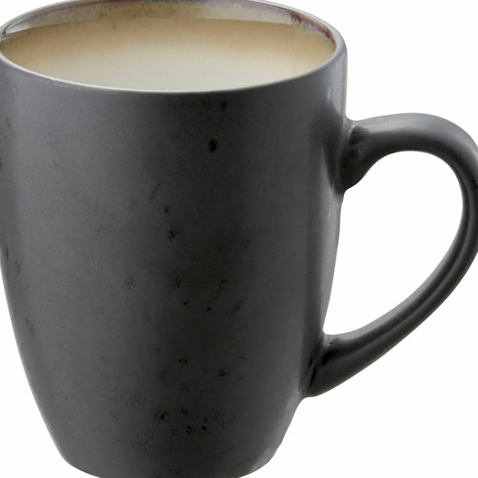 Mugg 30 cl Svart Ljus 4 st