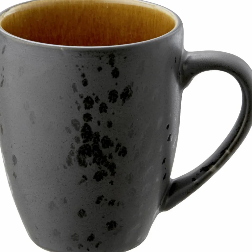 Mugg 30 cl Svart Ljus 4 st
