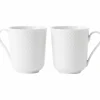 Mugg med handtag 33 cl Vit 2-pack