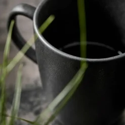 Mugg med öra, 35 cl, titanium black