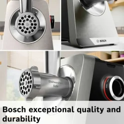 Multipower Series 8 MFWS860M köttkvarn + extra tillbehör, rostfritt stål
