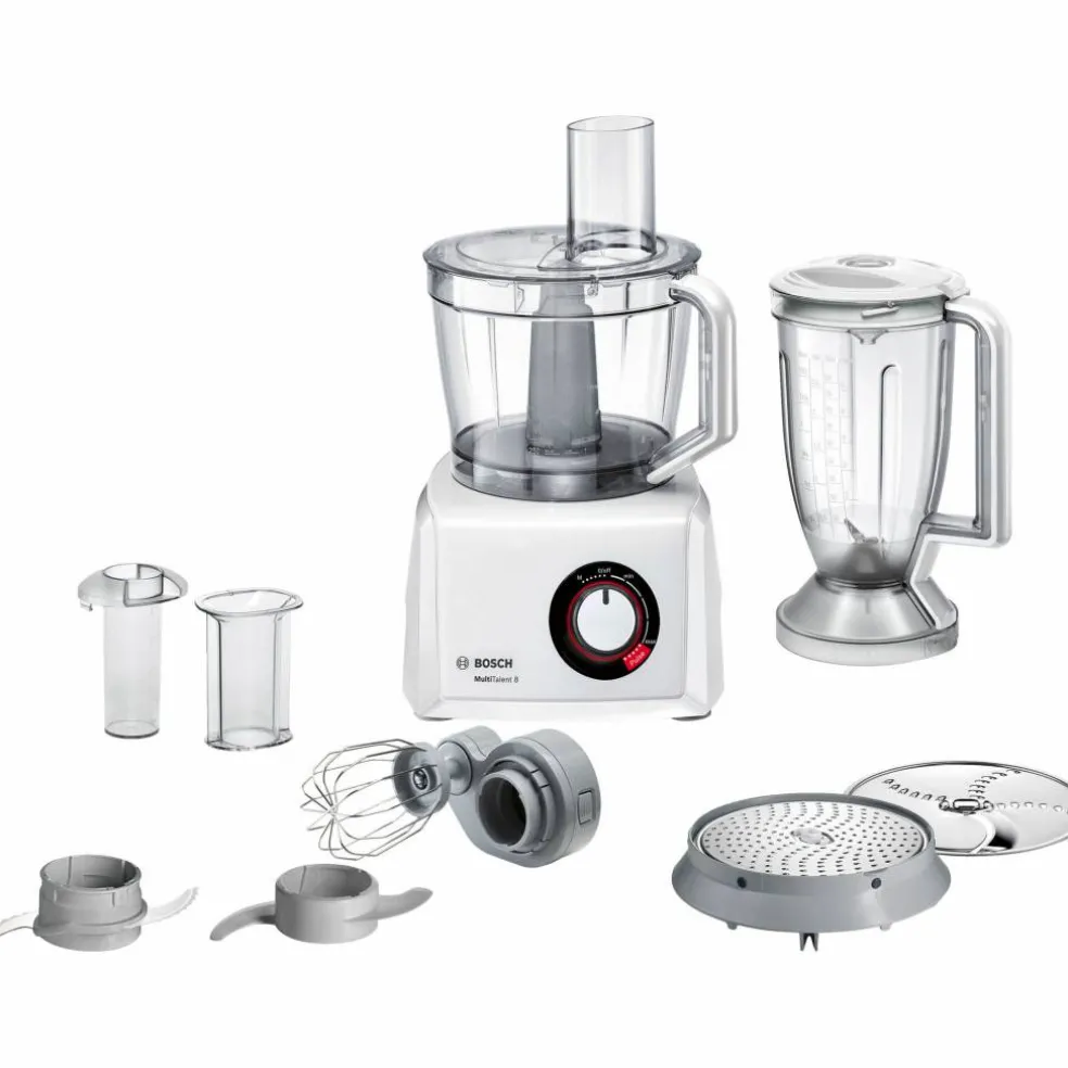 MultiTalent 8 Matberedare, 1000 W, vit