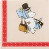 Mumin En dag på stranden pappersservett 33 cm