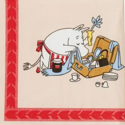 Mumin En dag på stranden pappersservett 33 cm