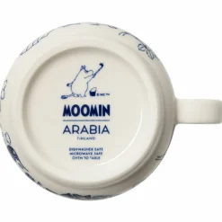 Mumin Haru mugg 30 centiliter, blå/vit