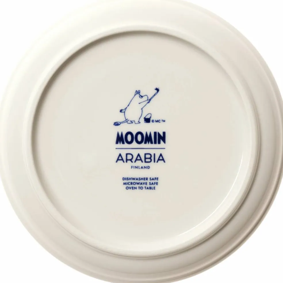 Mumin Haru mugg & tefatset, blå/vit