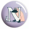 Mumin K assiett 10,5 cm, orange