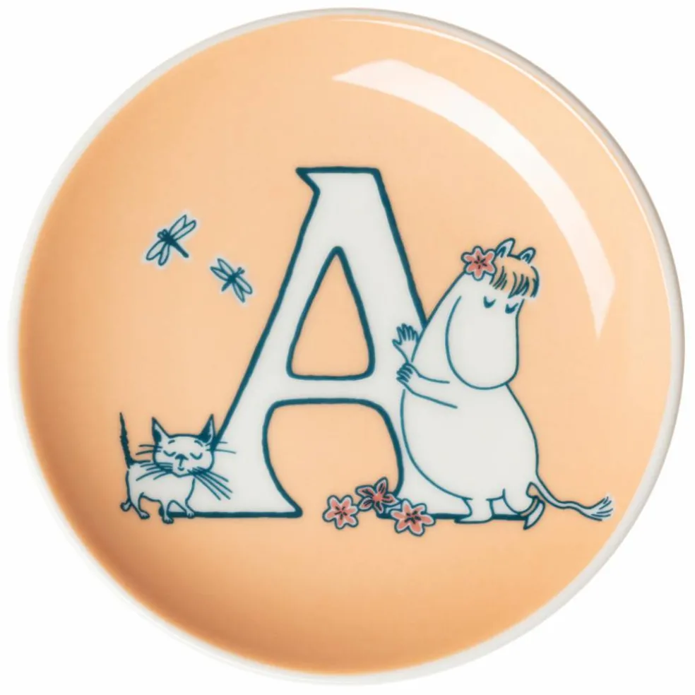 Mumin L assiett 10,5 cm, lila