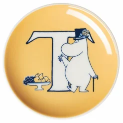 Mumin L assiett 10,5 cm, lila