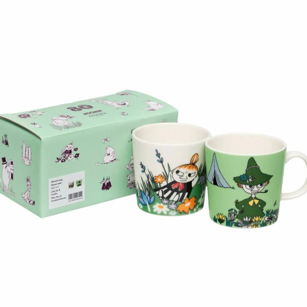 Mumin Lilla My & Snusmumriken mugg 2-pack, 0,3 liter