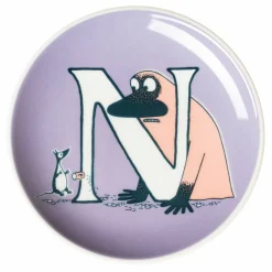 Mumin M assiett 10,5 cm, lila