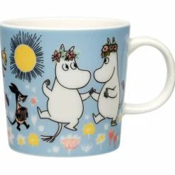 Mumin Sommardans mugg 0,3 liter, flerfärgad