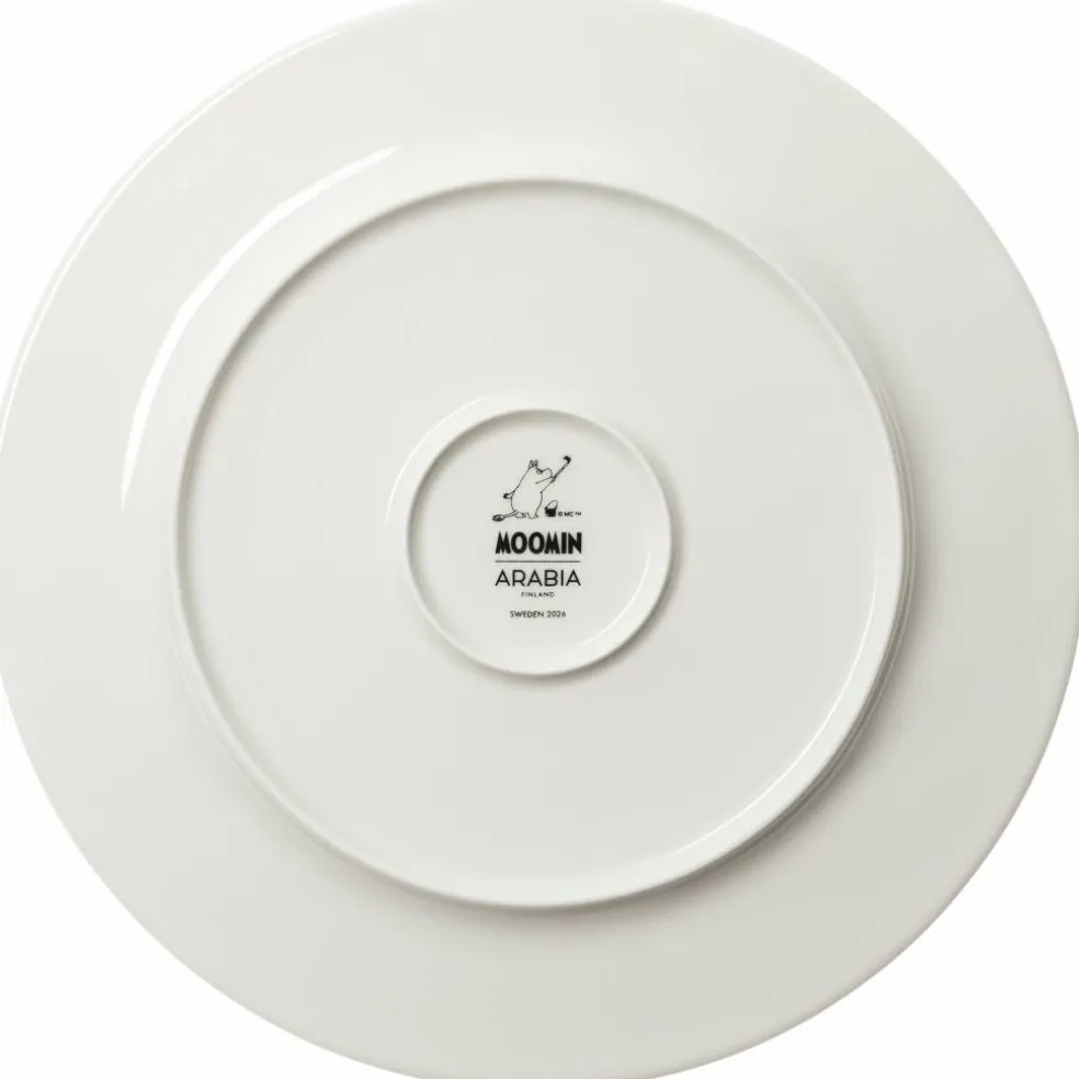 Mumin Sommardans serveringstallrik 30 cm, flerfärgad