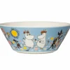 Mumin Sommardans skål 15 cm, flerfärgad