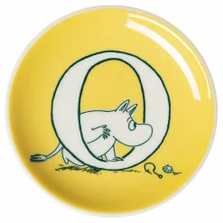 Mumin V assiett 10,5 cm, grön