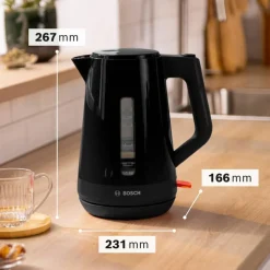 MyMoment vattenkokare 1,7 liter, svart