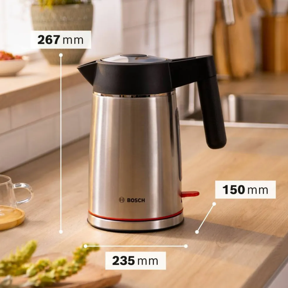 MyMoment vattenkokare 1,7 liter, rostfritt stål