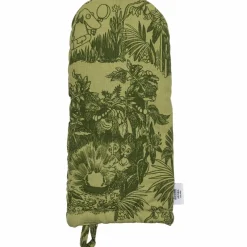 Mystikens skog grytvante 15 × 34 cm, grön