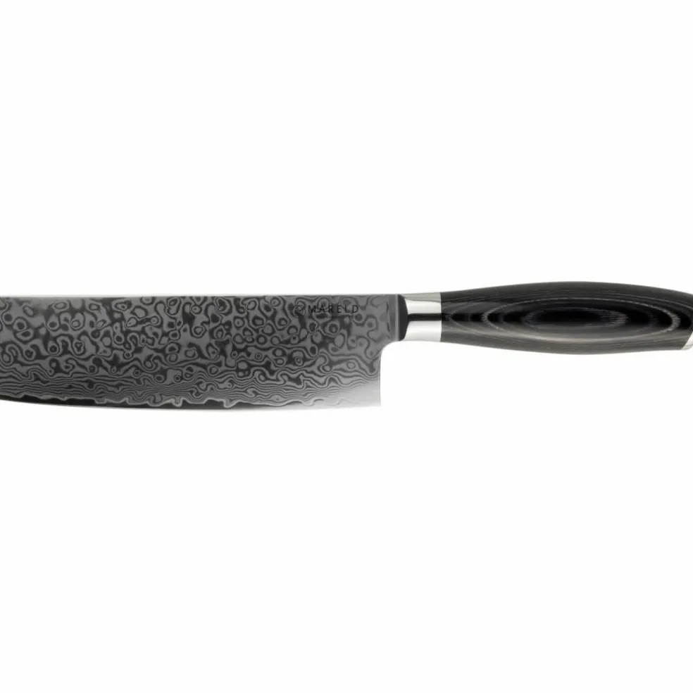 Nakiri Grönsakskniv svart, 17 cm
