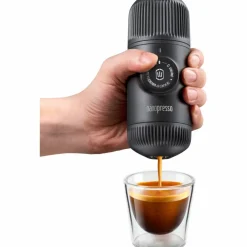 Nanopresso espressobryggare, grå