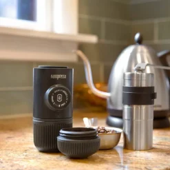 Nanopresso espressobryggare, grå