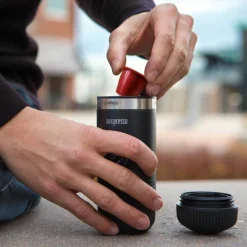 Nanopresso espressobryggare + Nespresso Adapter, grå