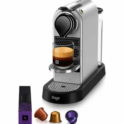 Nespresso by SEC 630 CitiZ kapselmaskin, röd