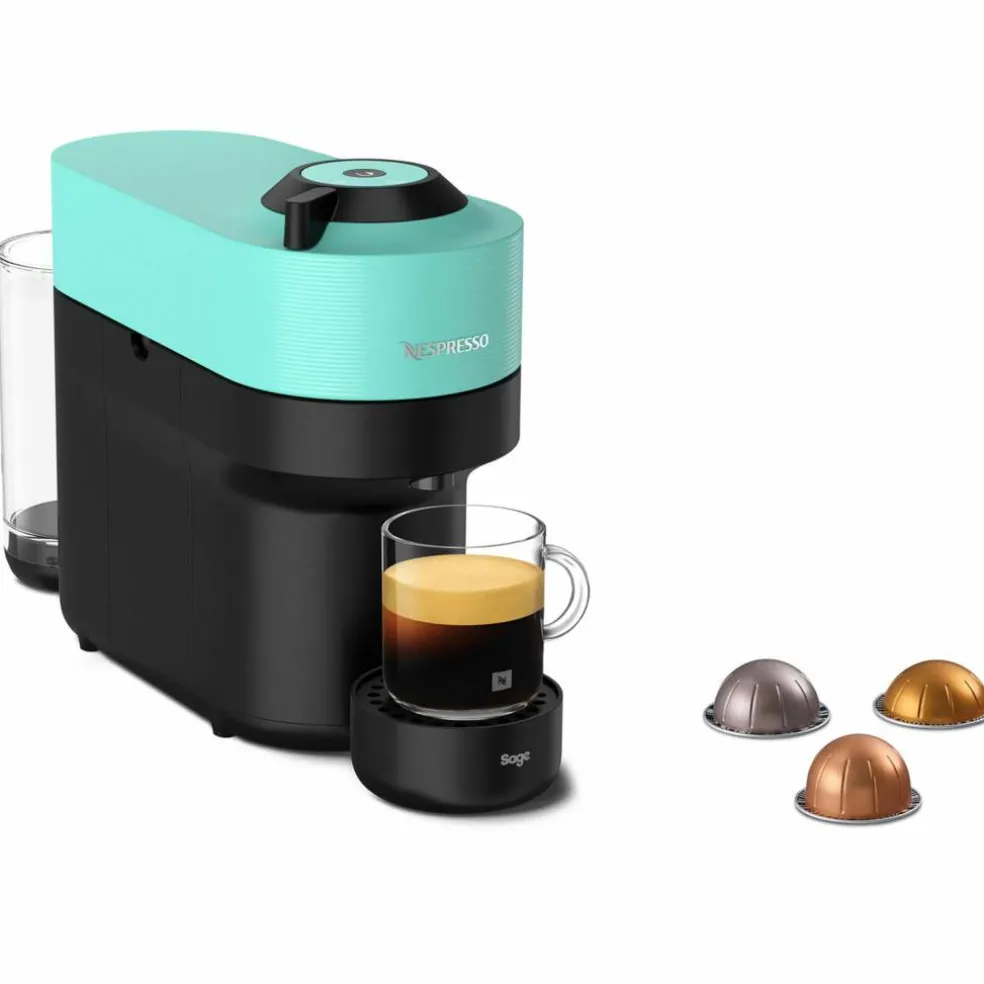 Nespresso by SNV 120 Vertuo Pop kapselmaskin, vit