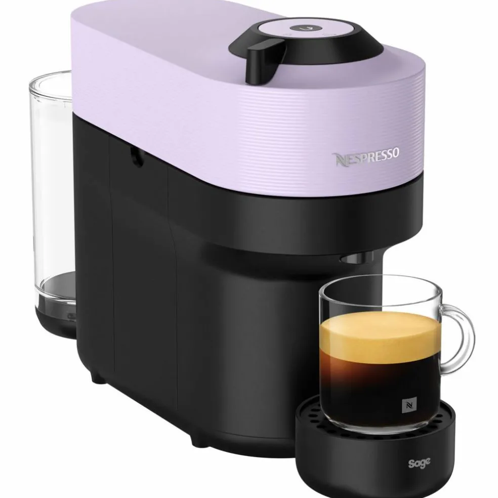 Nespresso by SNV 120 Vertuo Pop kapselmaskin, lila