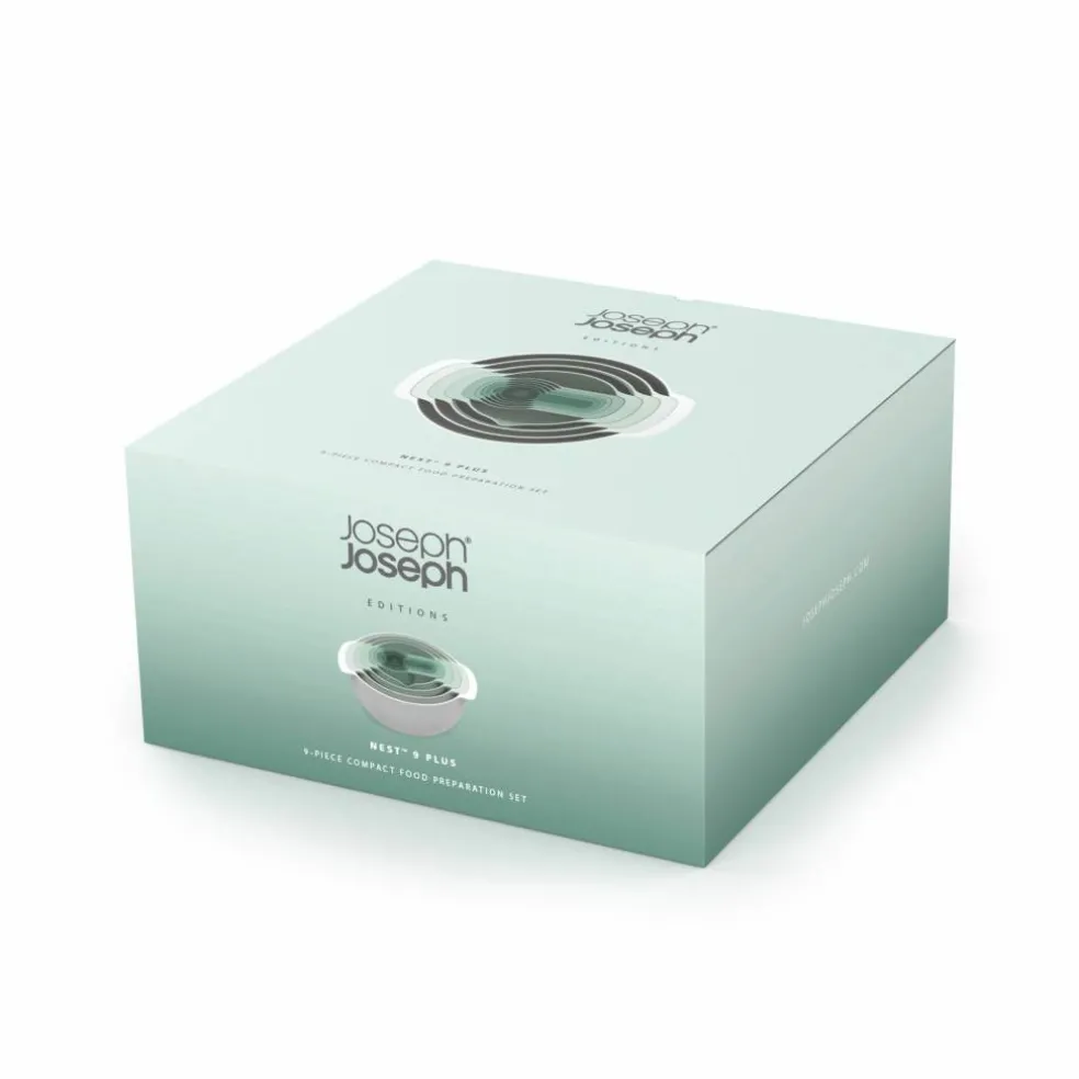 Nest™ Sage skålset 9 delar, ljusgrön