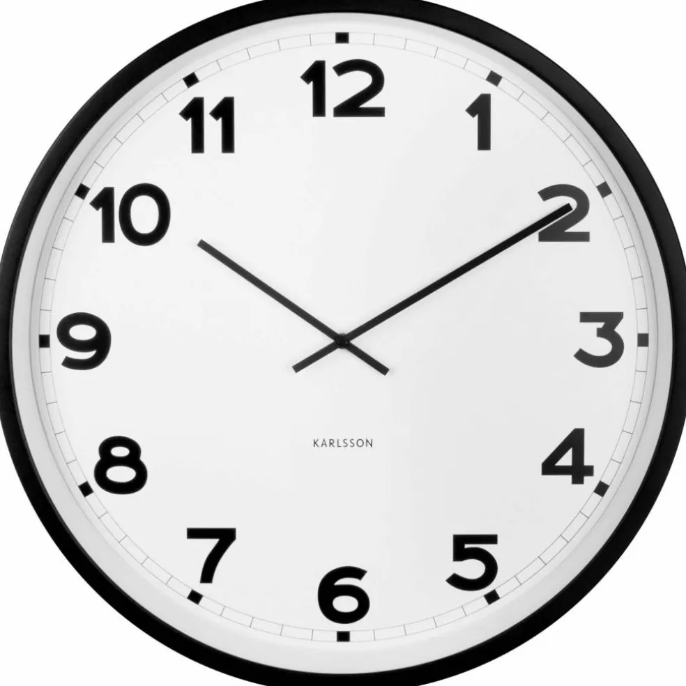 New Classic väggklocka 60 cm, vit