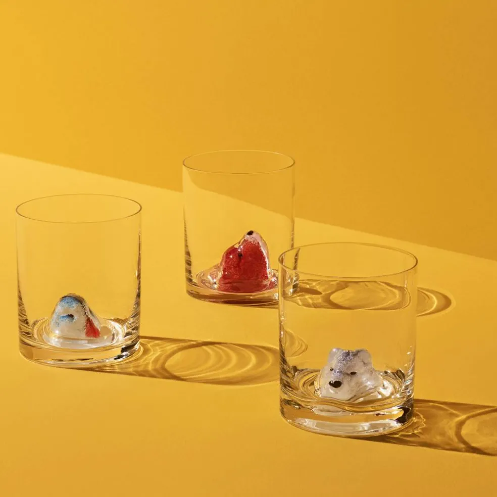 New Friends Glas Fjällräv